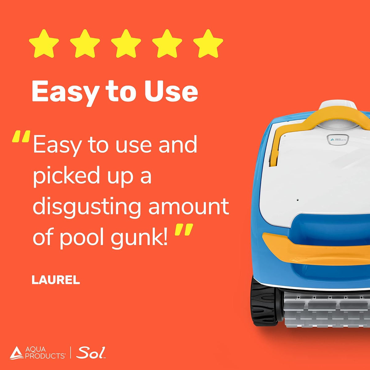 Robotic Pool Cleaner with 50ft Cable Length M8186
