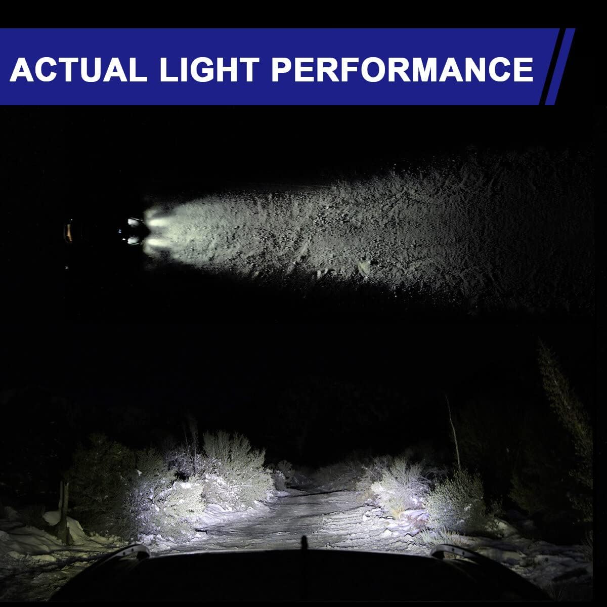 3" SAE Driving Lights White Sport Beam LED Pods with TIR Optics, Pair S6584