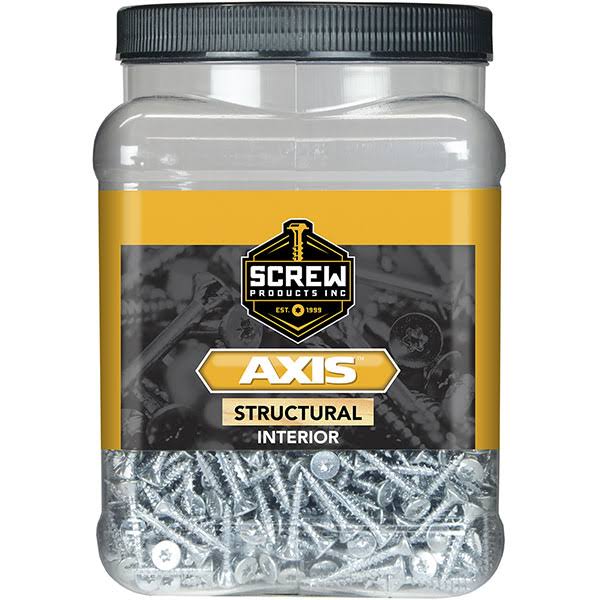 Axis #8 Interior Structural Wood Screw - 20 lbs - 1x22 T518