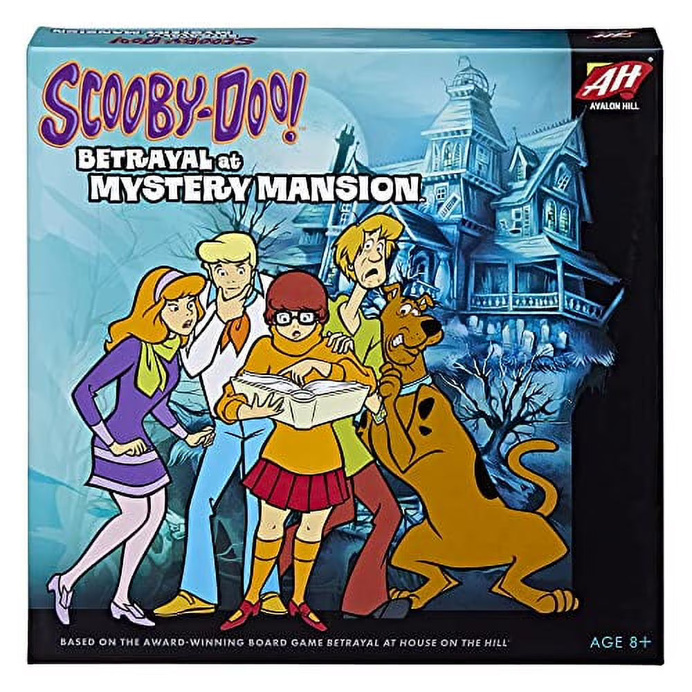 Scooby Doo Betrayal at Mystery Mansion Board Game Ages 8+ G457341