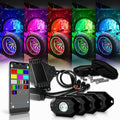 8 Pods Bluetooth App Control RGBW LED Rock Lights G8442