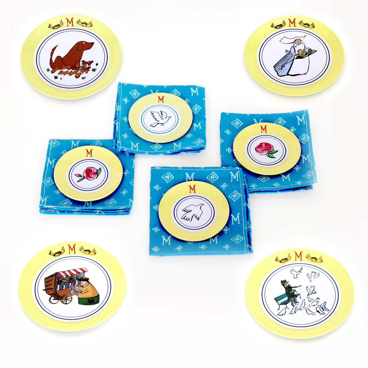 24 Piece Tin Tea Set Z949961