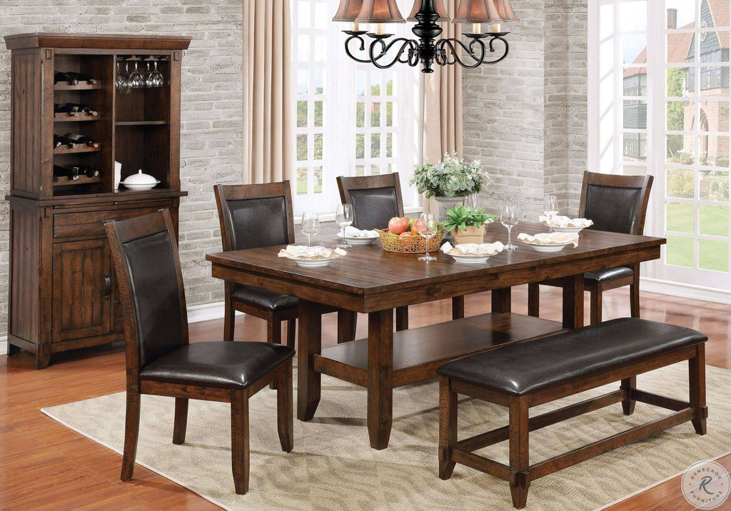 Brown Espresso Bench S16400