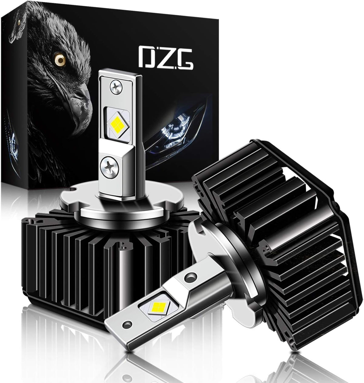 45W 7600LM D5S LED Headlight Bulb Conversion Kit, 1 Pair A32816