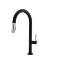 Brushed Nickel Pull Down Single Handle Kitchen Faucet D795206