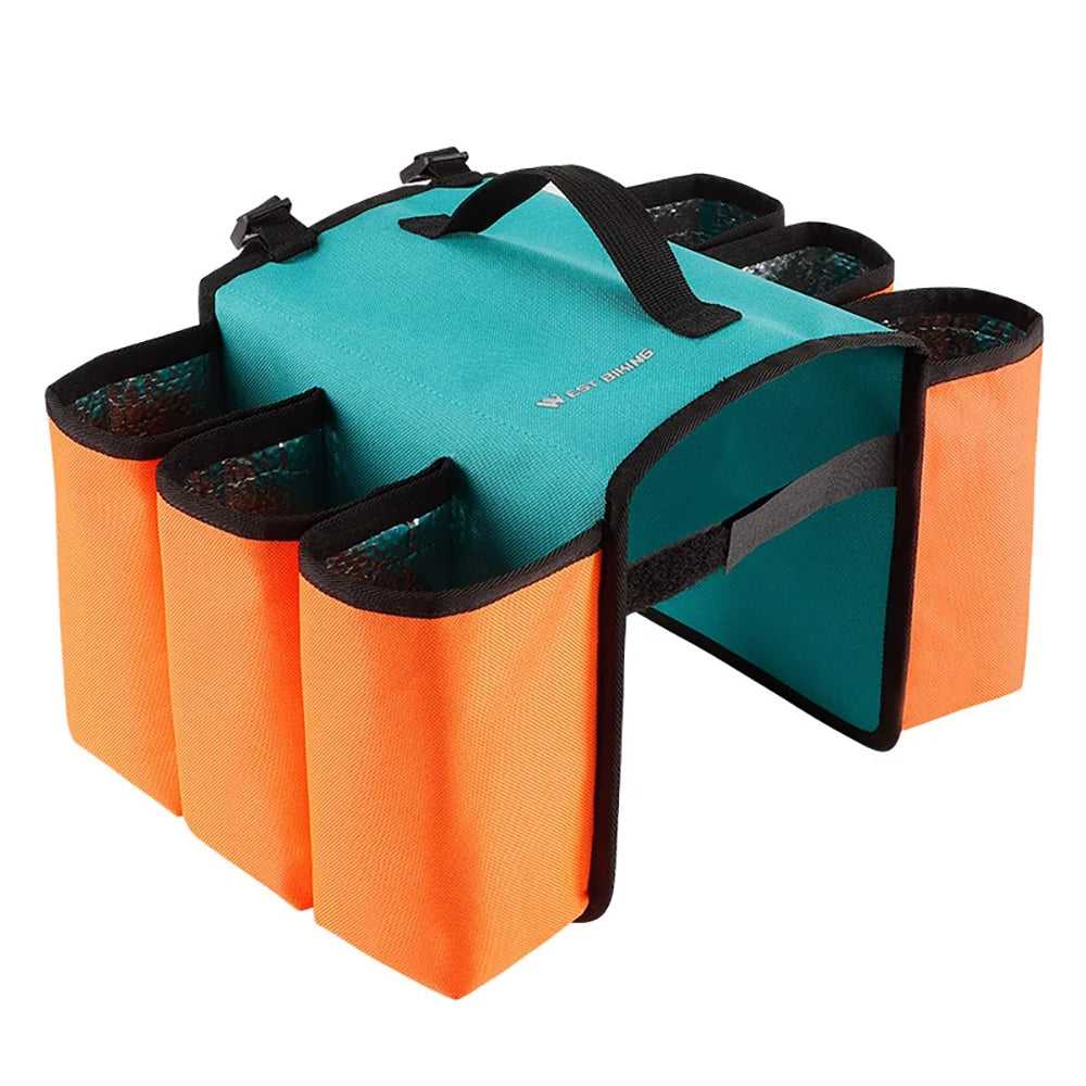 Rearseat Drink Bottle Bag Bike Water Bottle Holder Cycling Storage Bag I918