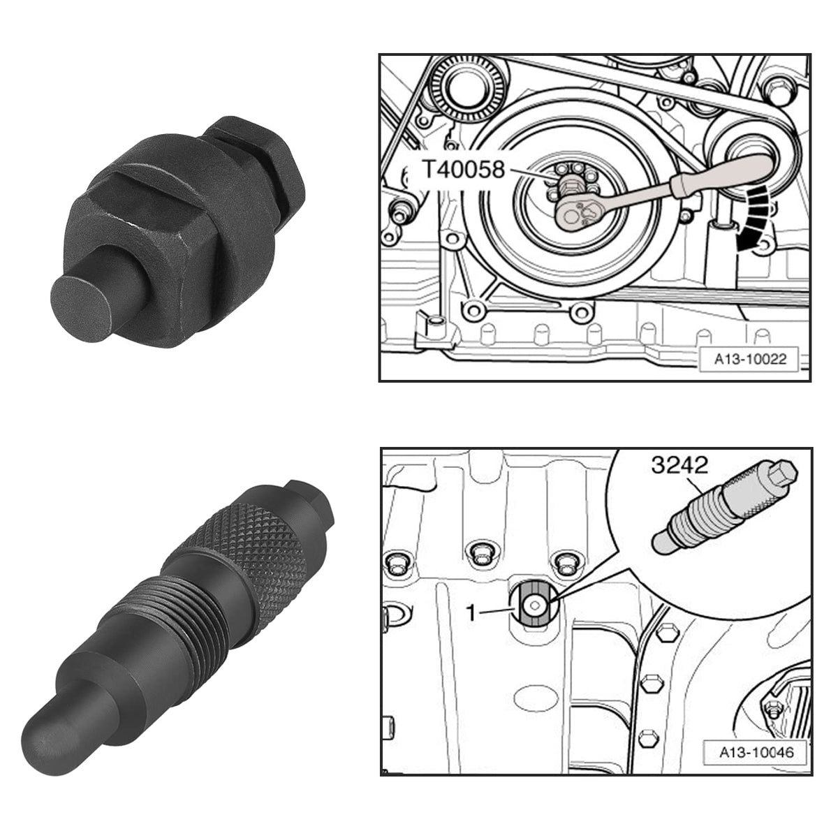 Camshaft Locking Timing Tool Kit Pack of 2 S404