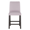 Lavender Linen Counter Height Barstool O566