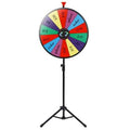 24 inch Color Prize Wheel with Folding Tripod Floor Stand T7992