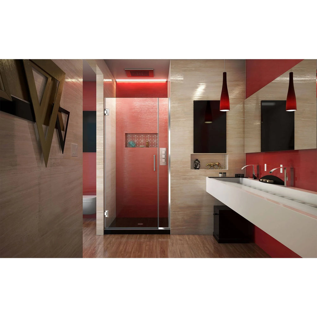 Chrome Hinged Shower Door Y906