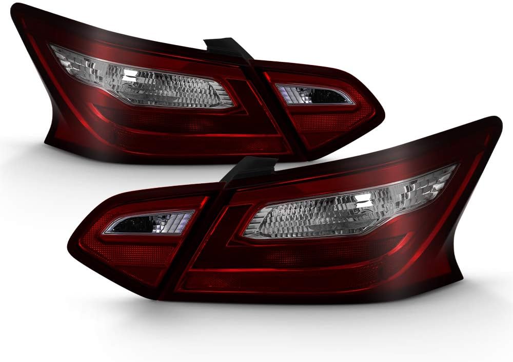 Red Smoke Tail Lights Brake Lamps 4pcs Set J873