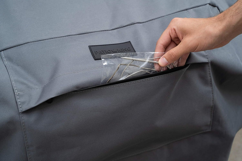 Gray Heavy Duty All-Weather Pellet Grill Cover A500