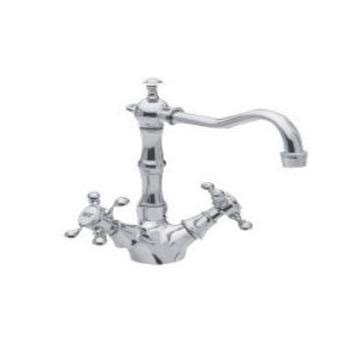 Antique Brass Single Hole Lavatory Faucet T6298
