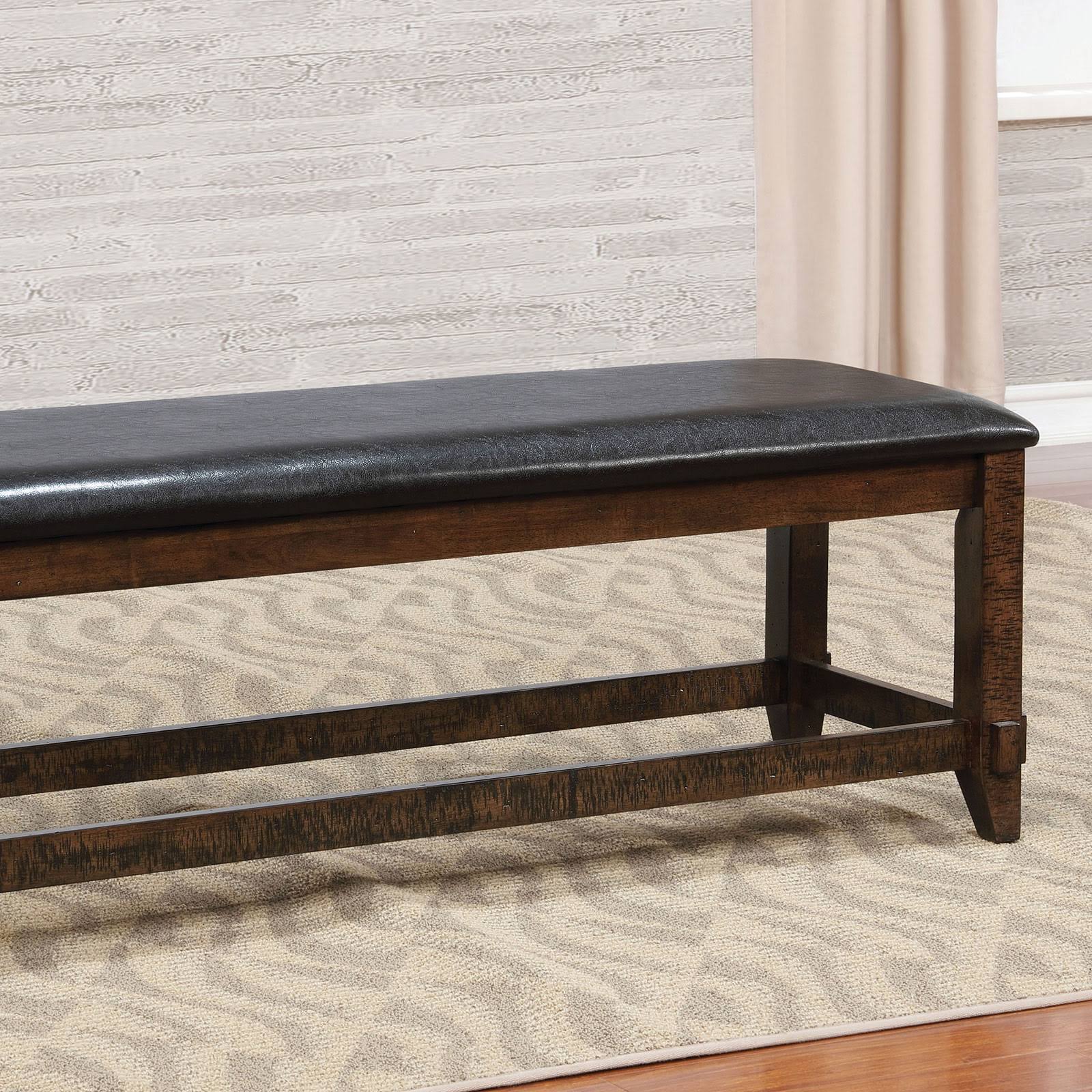 Brown Espresso Bench S16400