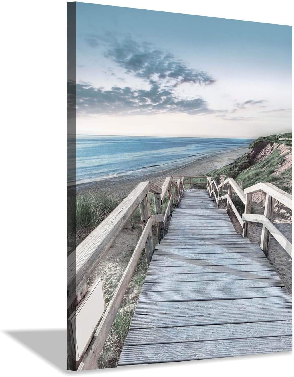 Wooden Path Wall Art on Wrapped Canvas (18''x24'') Z345
