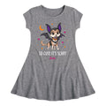 Toddler And Youth Girls Fit And Flare Dress M458449