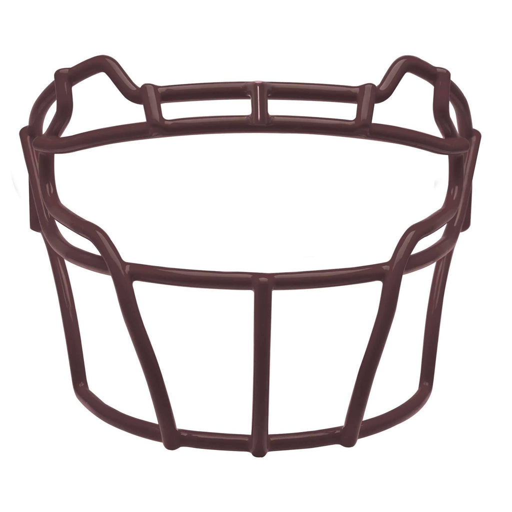 Maroon Carbon Steel Football Faceguard T8831