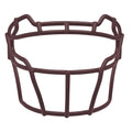 Maroon Carbon Steel Football Faceguard T8831