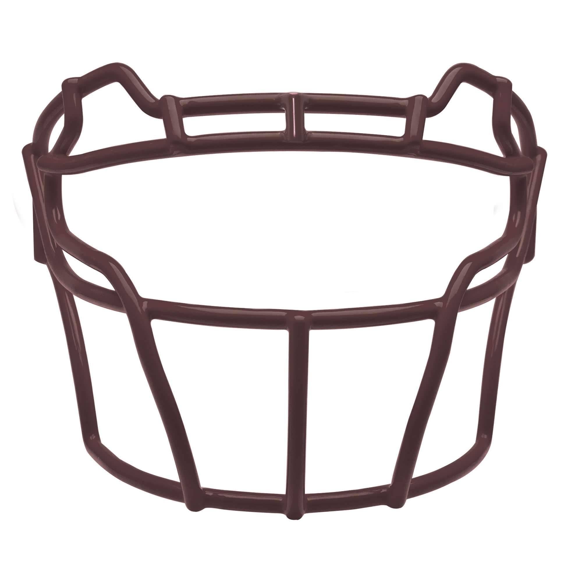 Maroon Carbon Steel Football Faceguard T8831