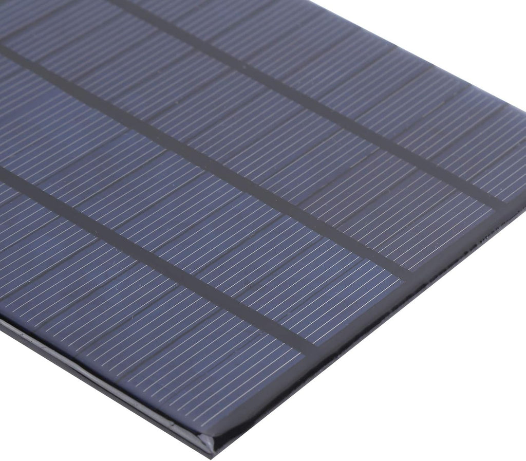 2Pcs DC 12V 150mA Solar Panel Mini Solar Battery Module with 1m Cable Polysilicon Solar Epoxy Cell Charger H107388
