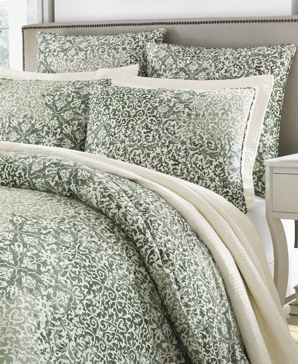 Green King Duvet Cover Set R2457