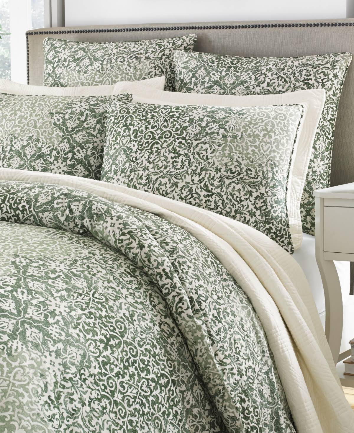 Green King Duvet Cover Set R2457