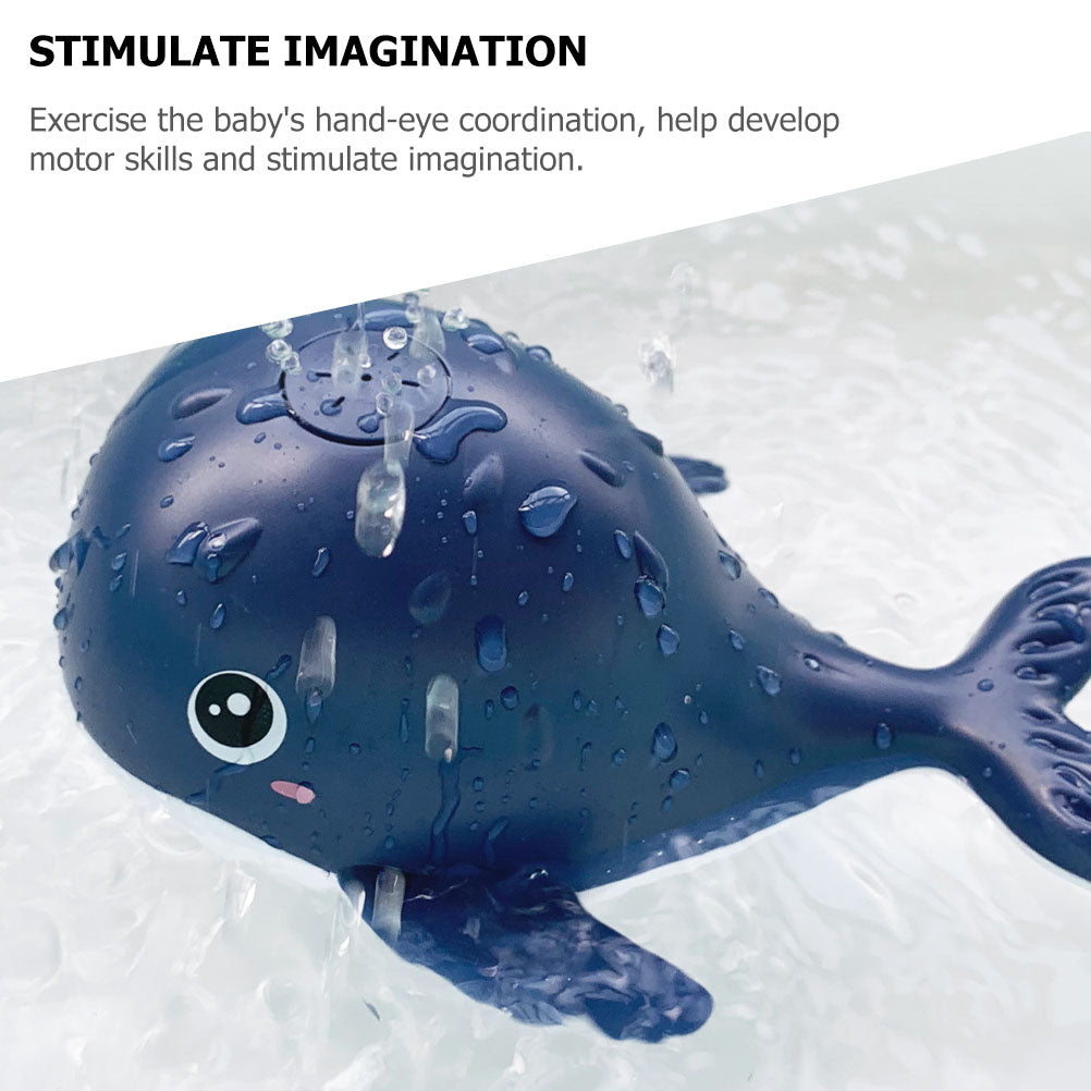 Electric Water Spray Whale Bath Toys D6939