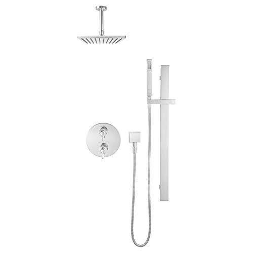 30x22 Hand Shower Slide Bar Chrome P4401