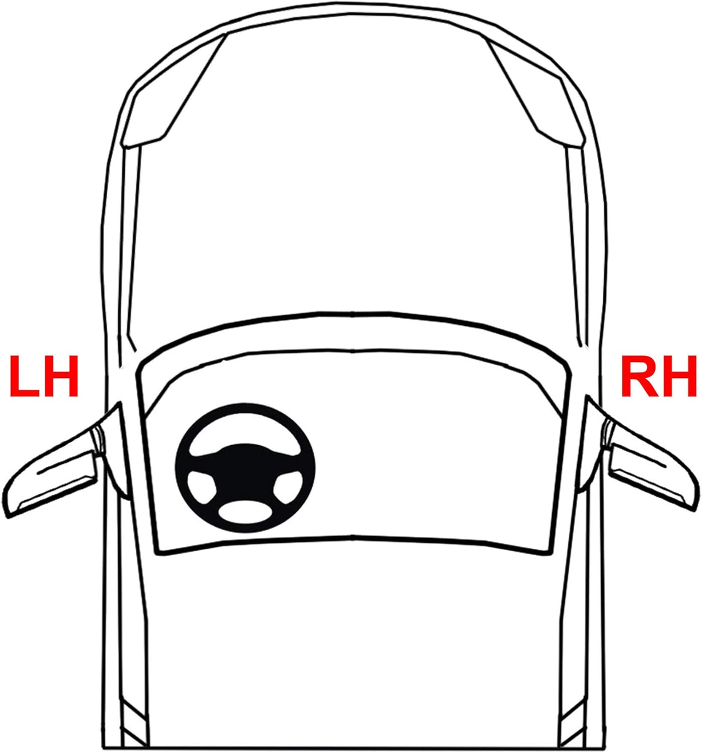 Tail Light Lens and Housing Chrome Passenger Side Pack of 2 J370195