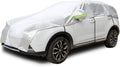 Half Car Cover with Cotton Waterproof Universal Fit Hatchback Length 158'' to 173'' Z497680