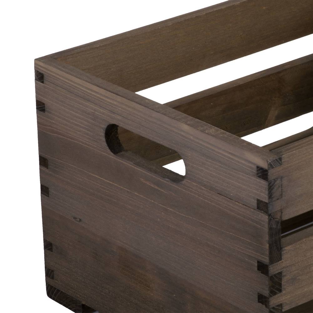 Vintage Wood Rectangular Crate C386