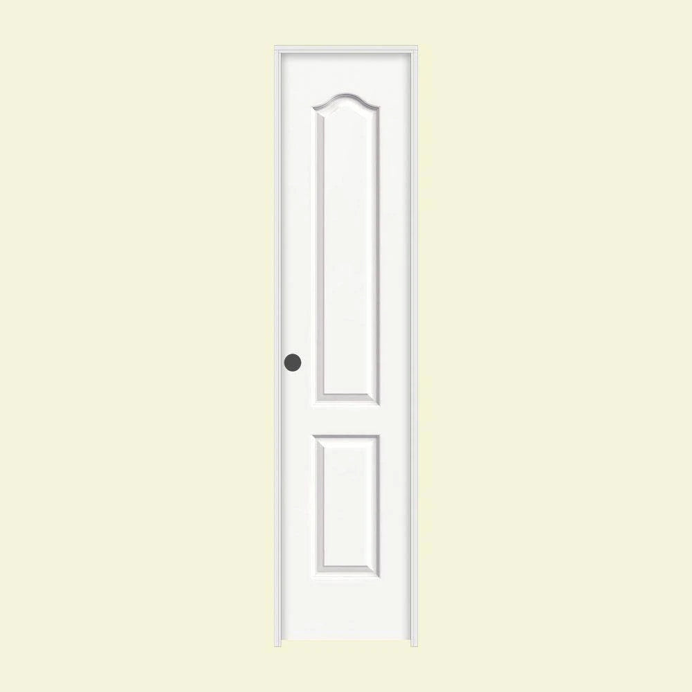 18 in. x 80 in. White Painted Right-Hand Molded Composite MDF Prehung Interior Door P47300