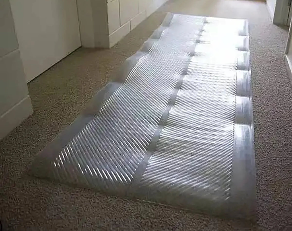 Clear Vinyl Plastic PVC Floor Runner Protector For Carpet (27" Wide) J1398