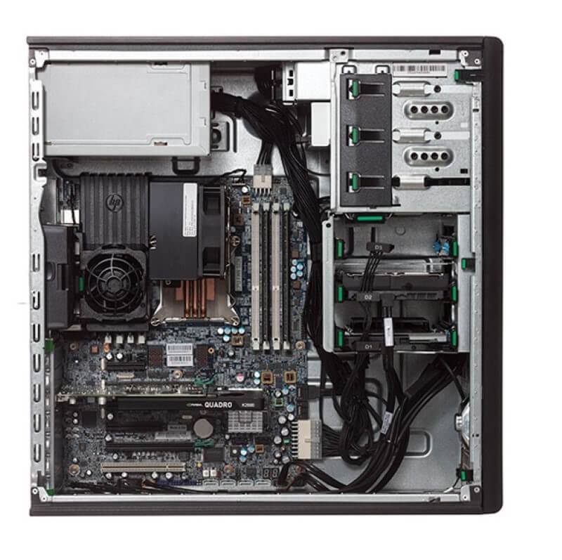 HP Z420 Workstation E5-1650 Six Core 3.2GHz 32GB 1TB SSD 2TB Q600 Win 10 Y70544