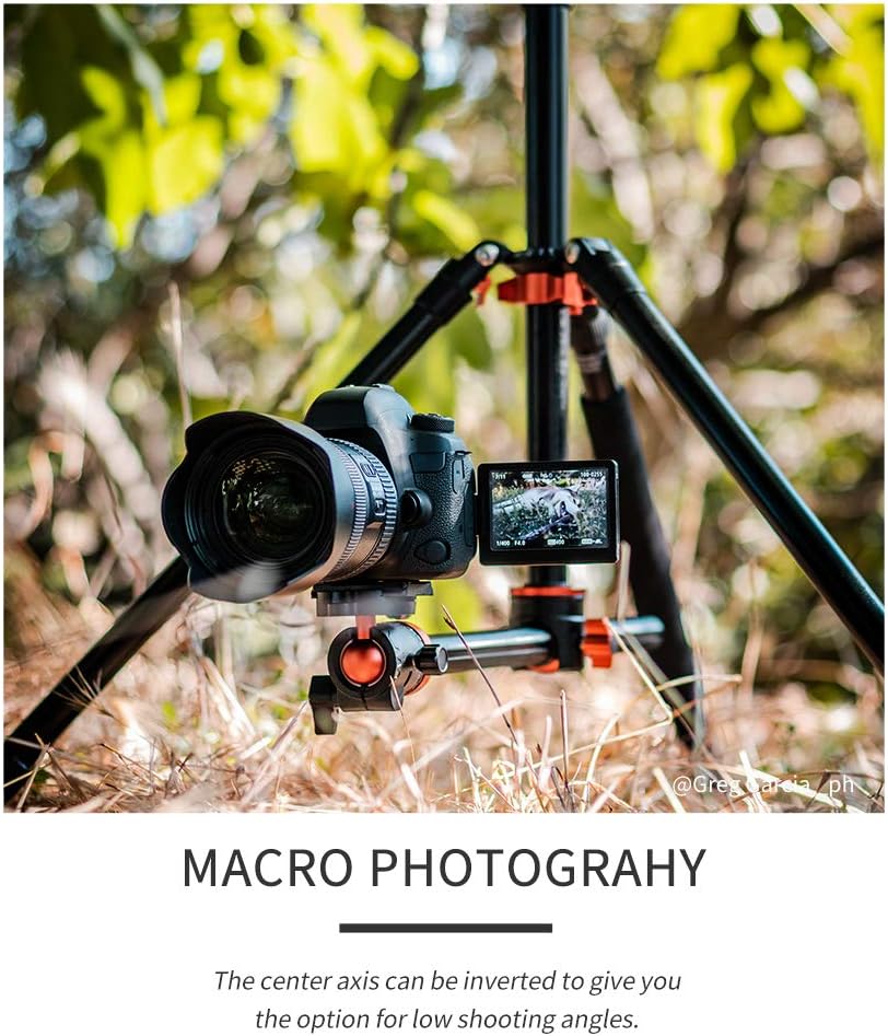 94 Inch 4 Section Aluminium Camera Tripod with 360 Degree Ball Head Quick Release Plate S2168