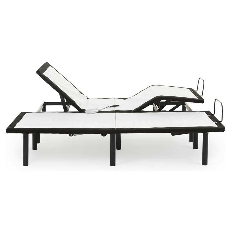 Adjustable Cal King Split Bed Base in Black C25763