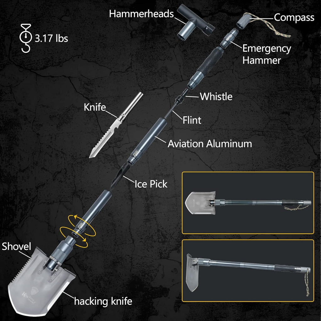 Folding Survival Shovel K294