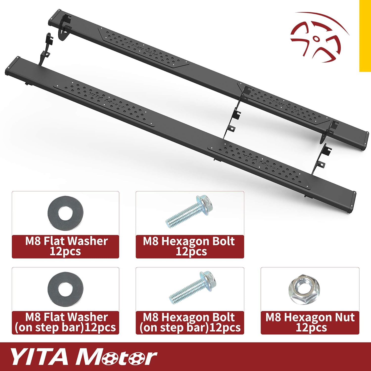6.5 Side Steps Nerf Bars H73937