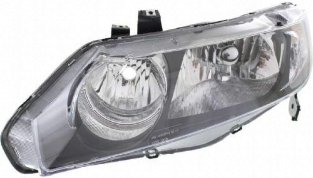 Driver Side Headlight Assembly for Honda Civic 2006-2011 W4775