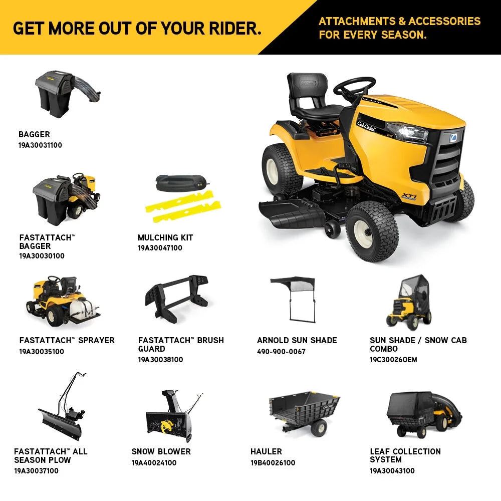 46 in. 23 HP V-Twin Gas Riding Lawn Tractor Y2774