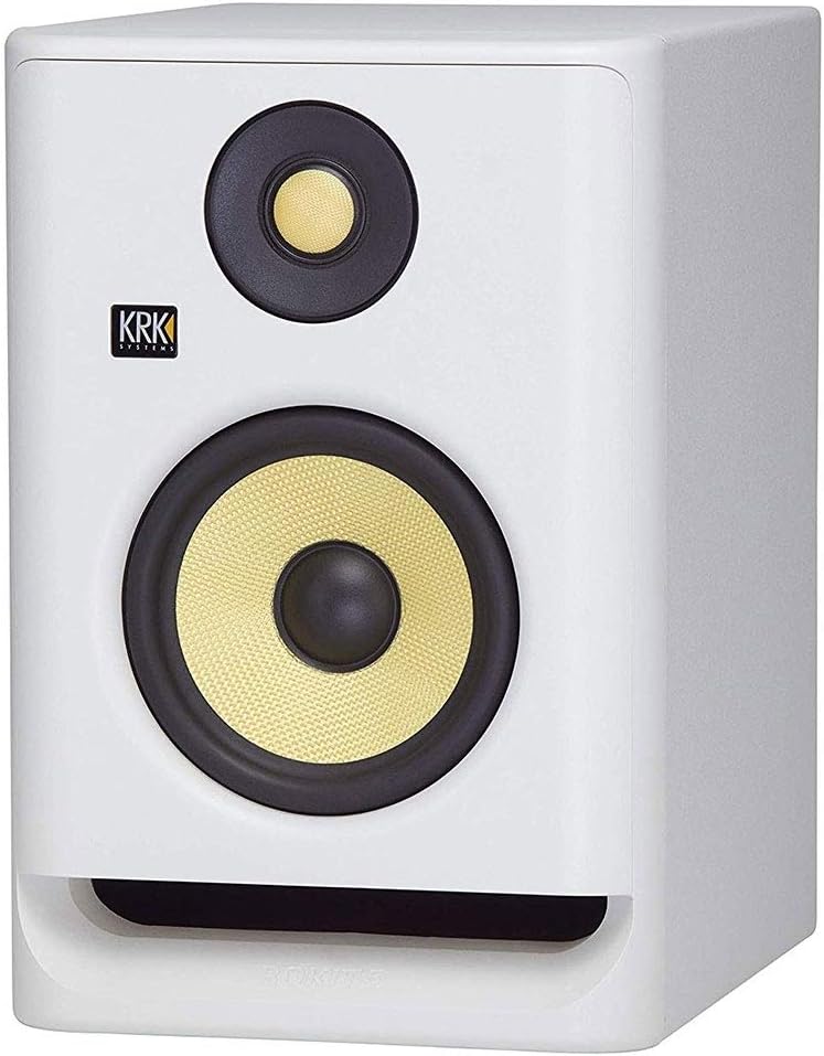 8'' Powered Studio Monitoring Speakers White H443