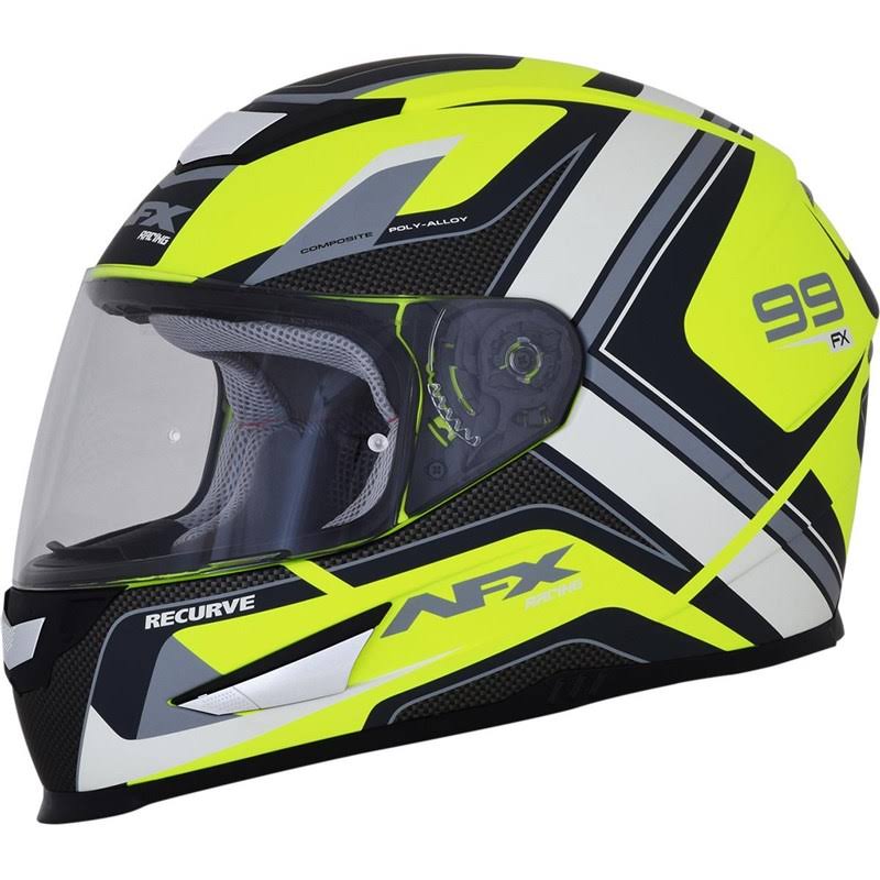 Black/Red Recurve Helmet P1544