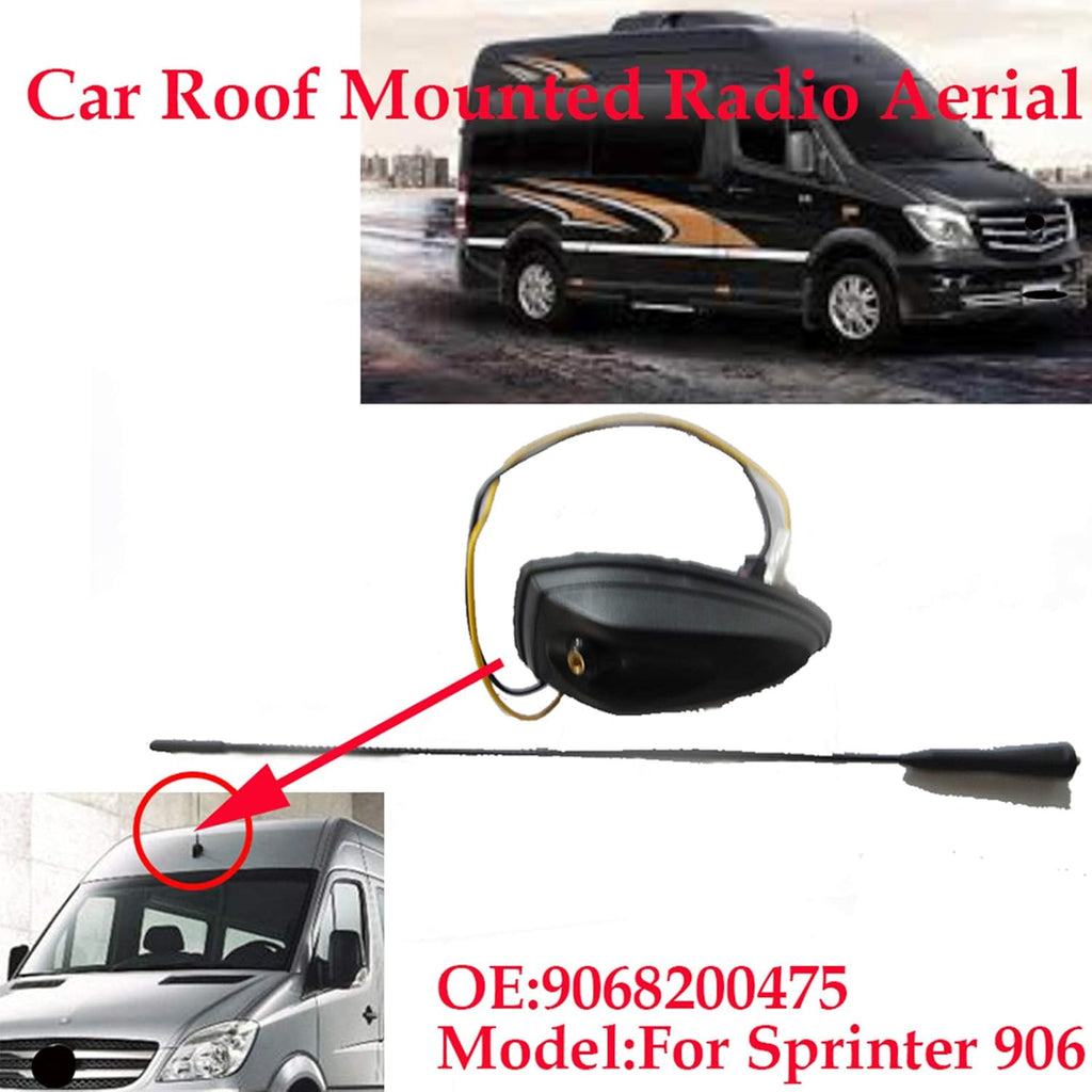 Car Roof Antenna Mast Replacement Pack of 2 S509