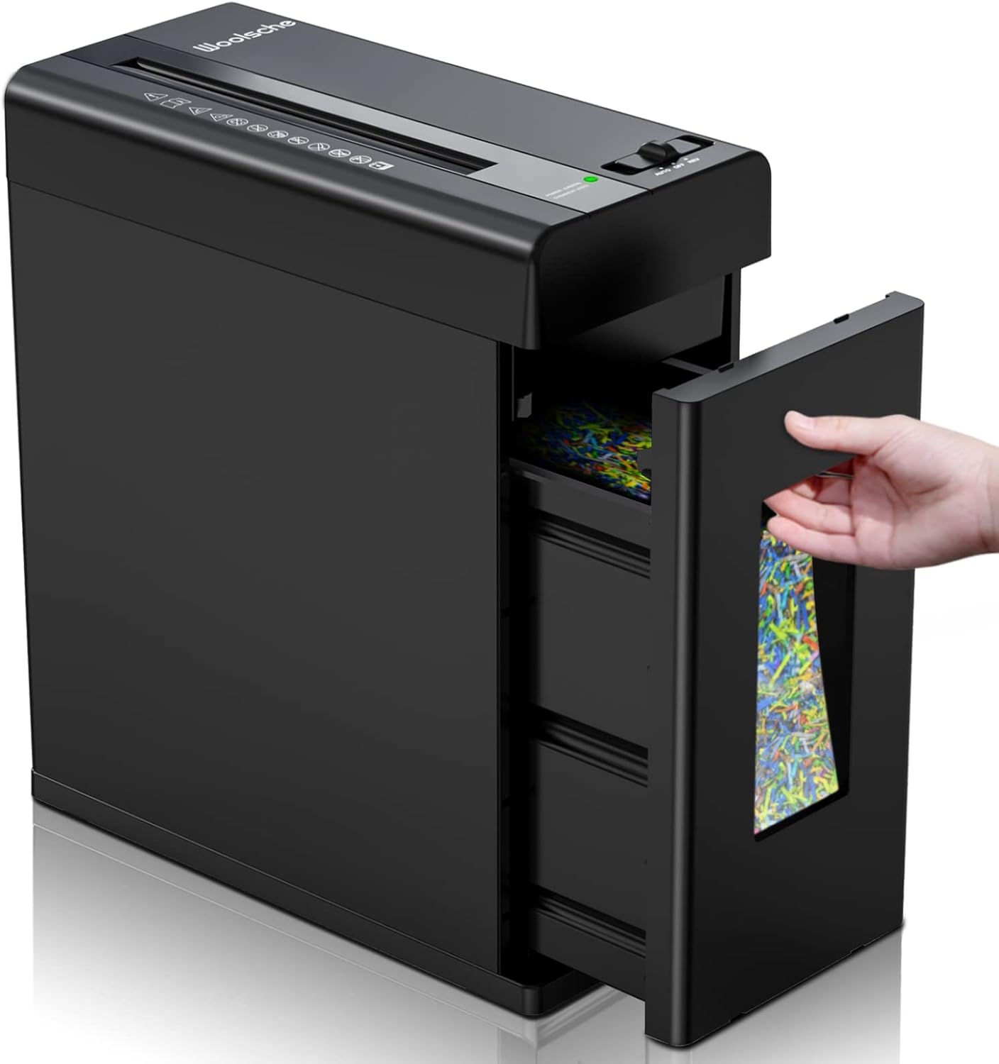 6-Sheet Micro Cut Paper Shredder with 2.9 Gallon Basket R8379