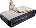 Queen Size Raised Inflatable Mattress with Built-in Pump and Carrying Bag C2917