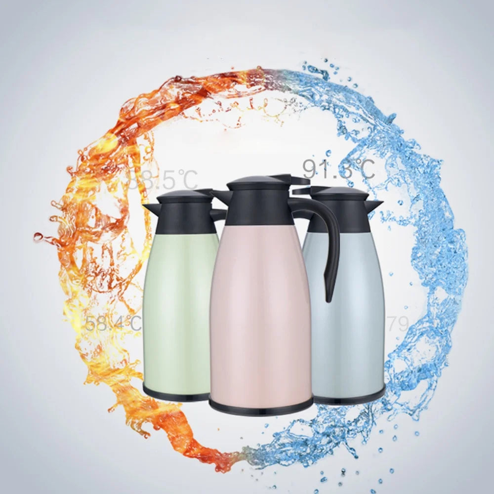 Stainless Steel Double Walled Insulation Bottle 2L Q8263