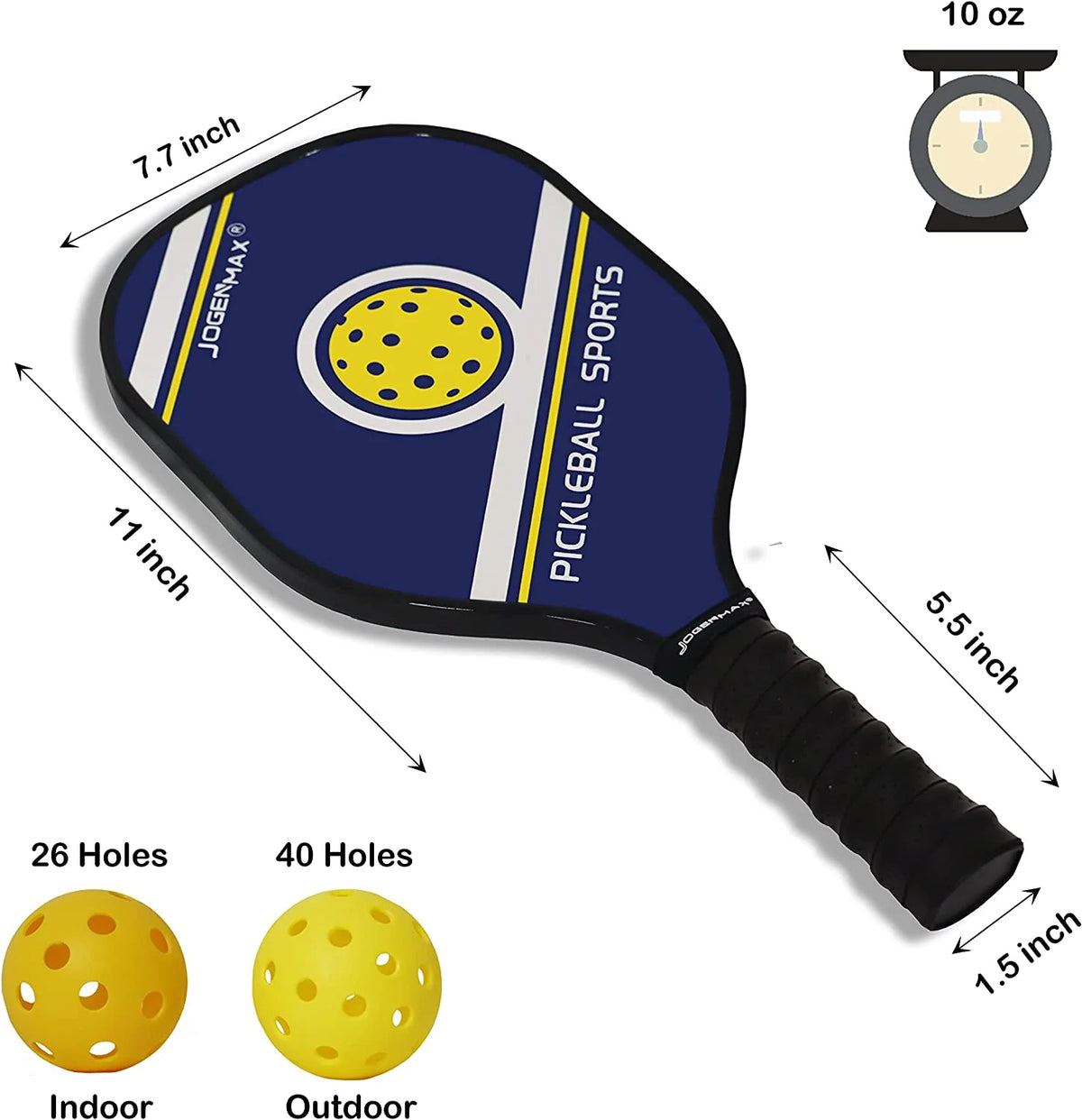 Pickleball Set of 4 with Balls Z999