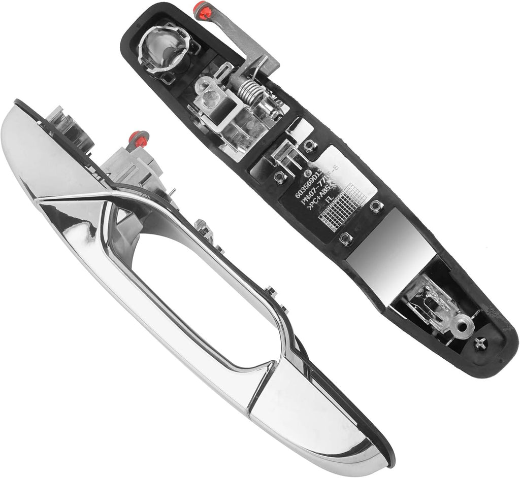 4pcs Chrome Door Handle Replacement for Cadillac Escalade Chevy Silverado Avalanche Tahoe GMC Sierra Yukon K31459