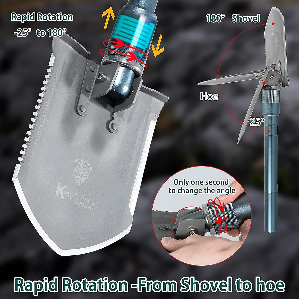 Folding Survival Shovel K294