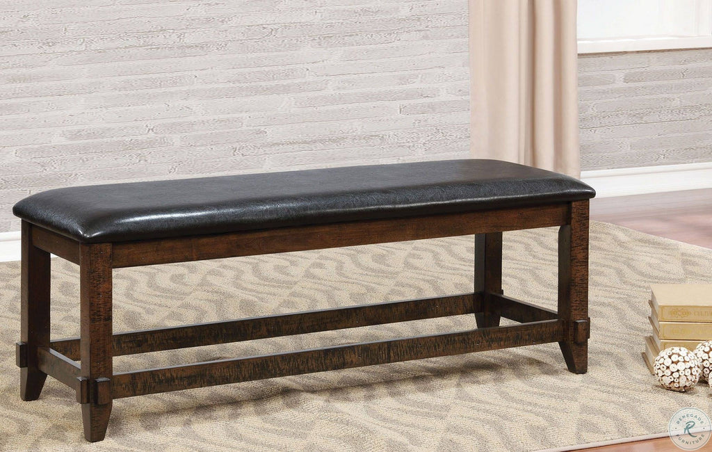 Brown Espresso Bench S16400